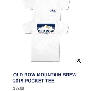 Old row mountain brew 2019 t shirt